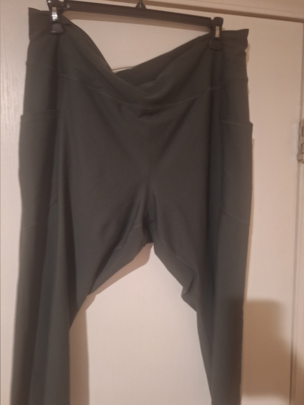 Womens Old Navy 3X Dark Olive High-Rise‎ Active Leggings Go-Dry